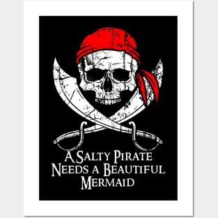 Pirate Skull Posters and Art